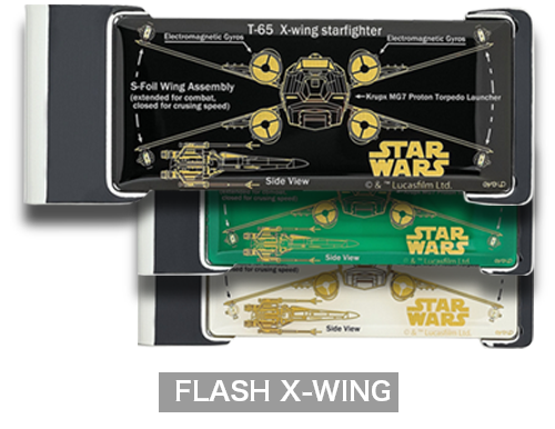 FLASH X-WING PCB ART